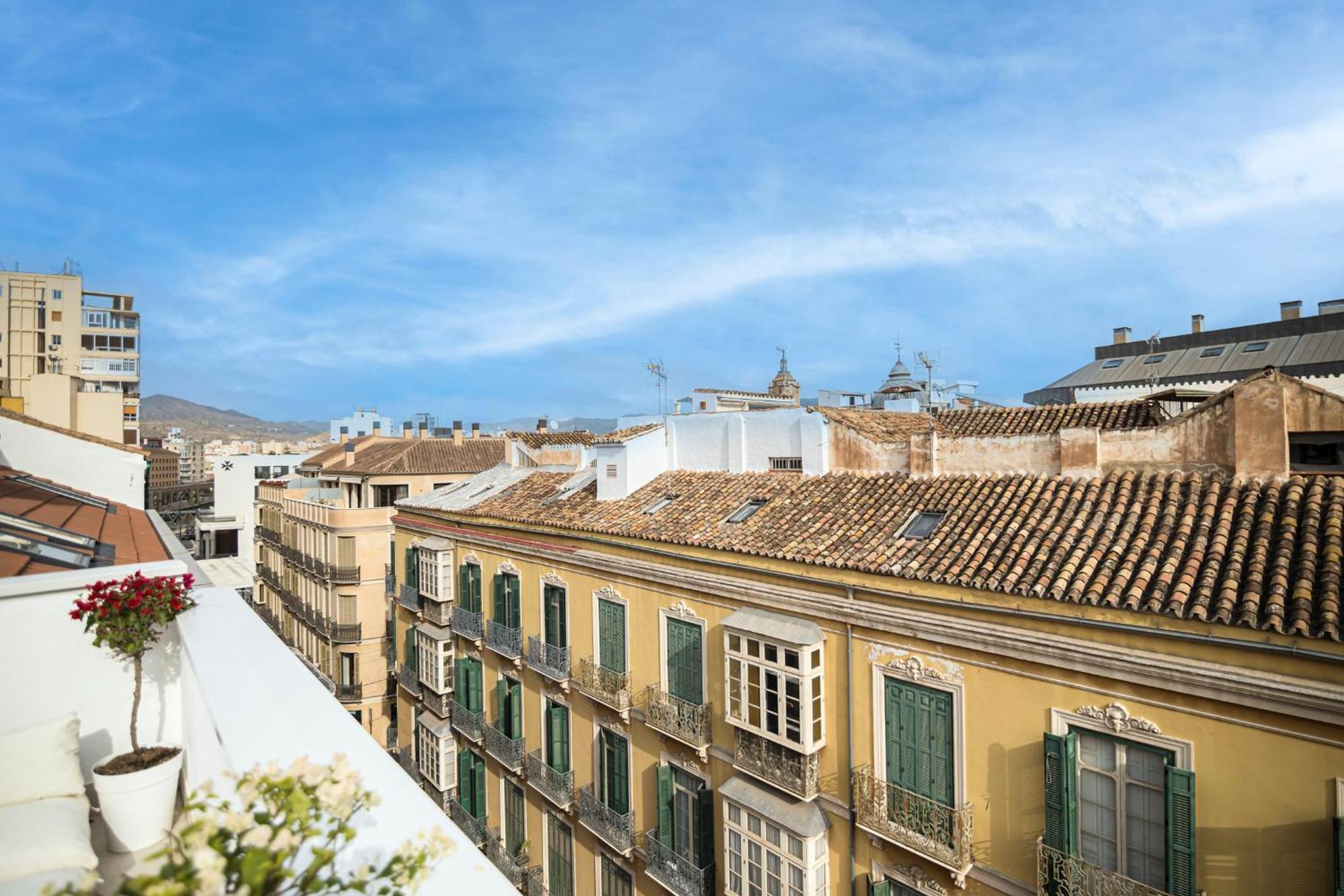 Atarazanas Suite, Atico Con Terraza Malaga Ngoại thất bức ảnh