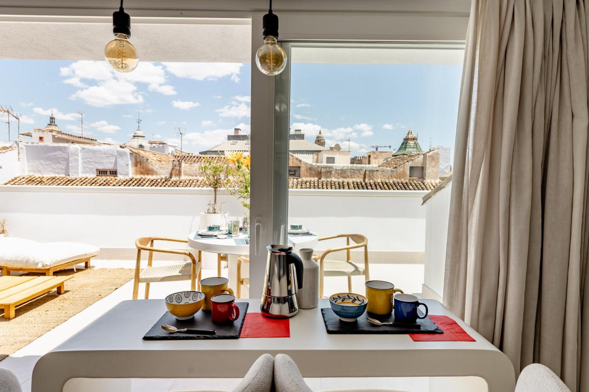 Atarazanas Suite, Atico Con Terraza Malaga Ngoại thất bức ảnh