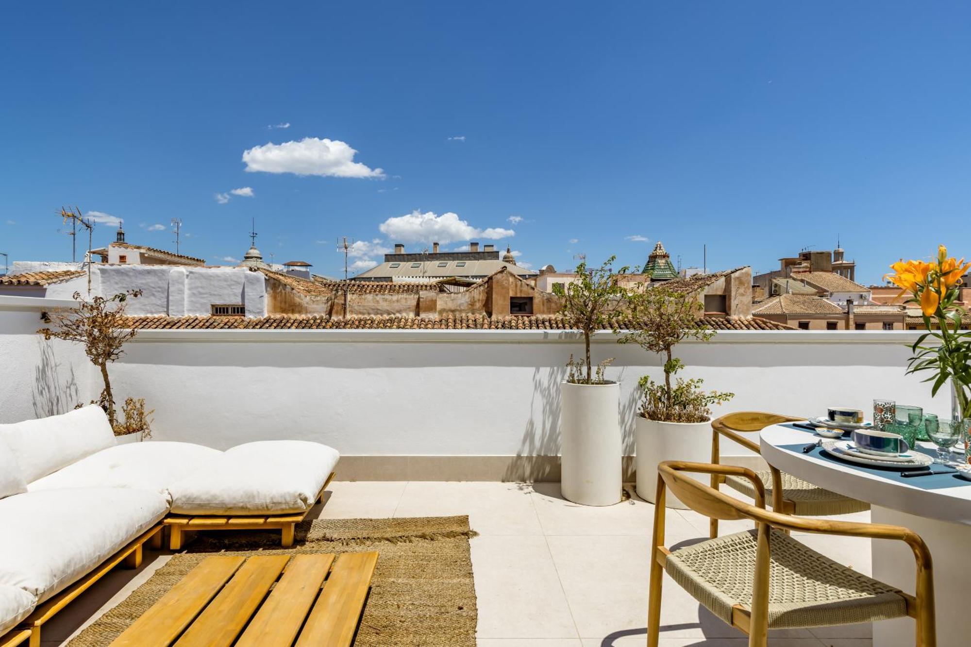 Atarazanas Suite, Atico Con Terraza Malaga Ngoại thất bức ảnh